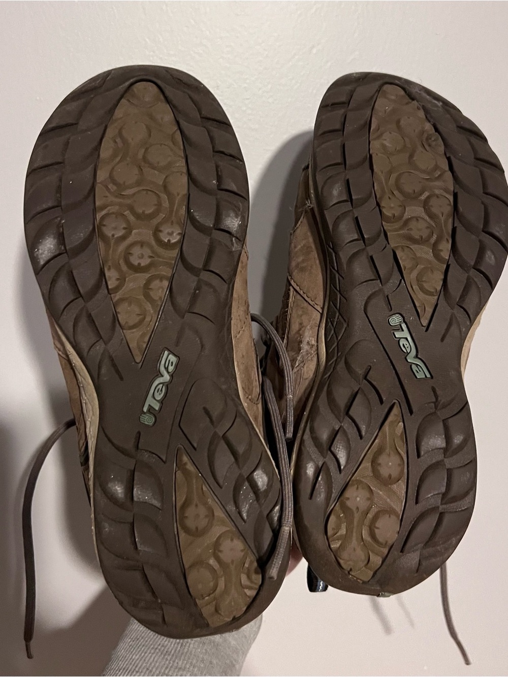 Teva Women Tan Brown Lace-Up Hiking Boots size 7.5 - Picture 6 of 7